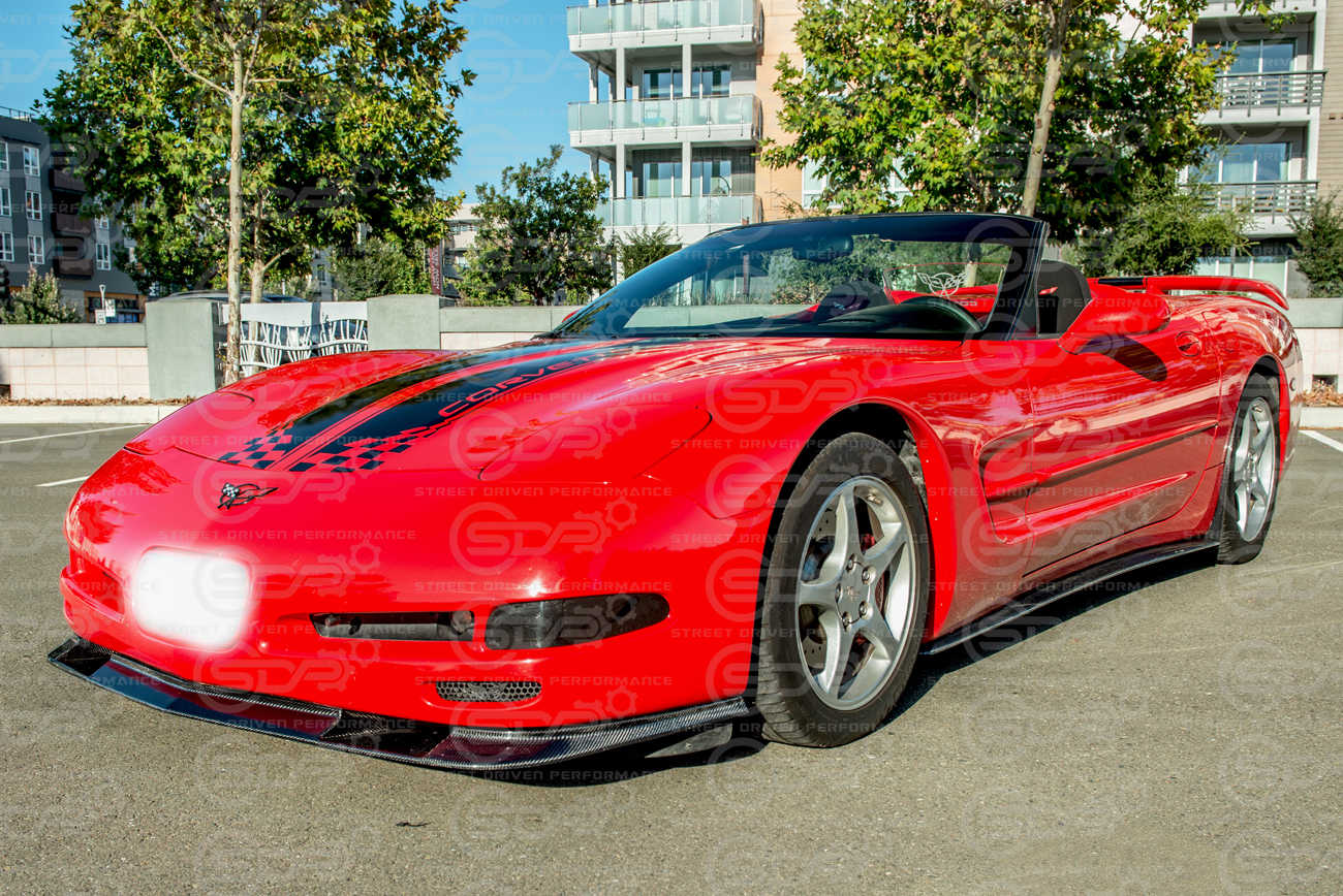 1997-2004 Corvette C5 | ZR1 Style Front Bumper Spoiler Lip Splitter Ground Effects